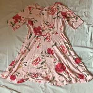 Old Navy pink flower dress